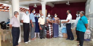 කොවිඩ් 19 රෝගීන් සඳහා කඹුරුගමුව, ලැබීම රෝහලේ පහසුකම් සැපයීම