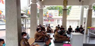 රණවිරුවන්ට පුණ්යානුමෝදනා කිරීම